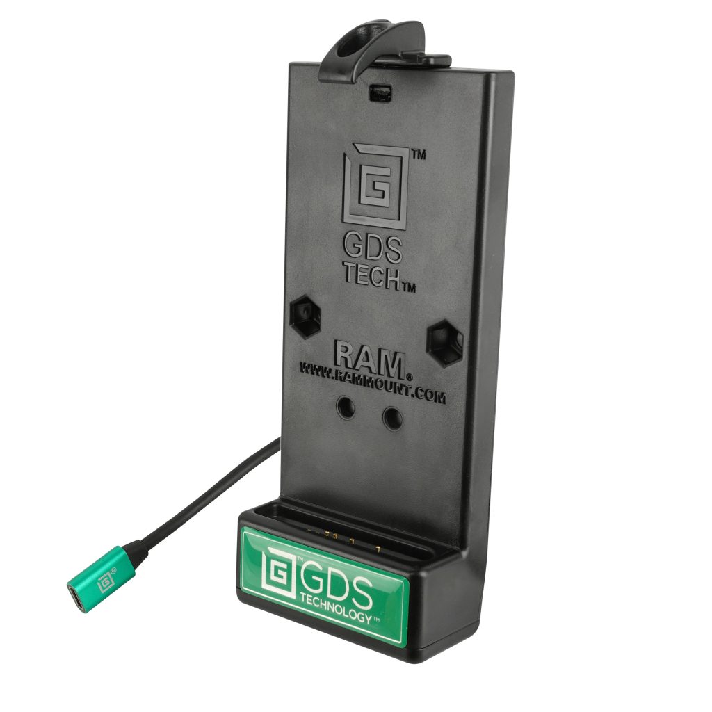 GDS®车载电话底座，配备USB Typ-C 2.0，适用于TranspiSkin ®产品
