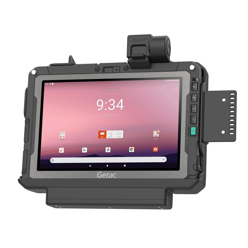 Getac ZX 10的RAM®形状贴合支架