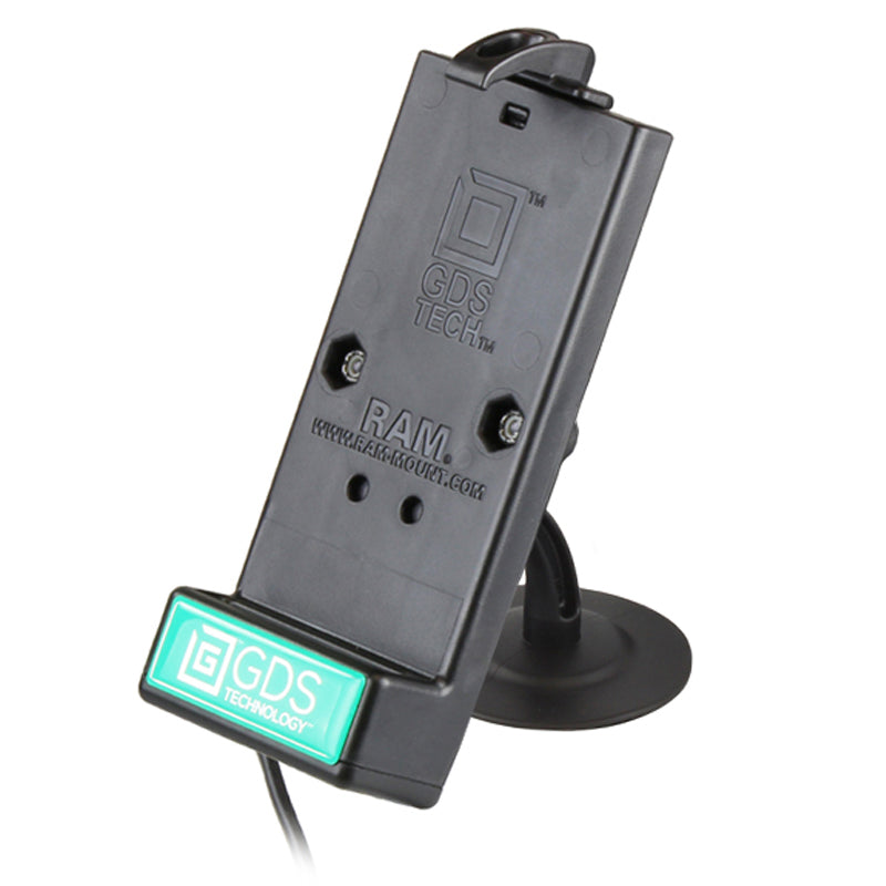 GDS® Typ-C 3.1电话底座，配备RAM® Lil Buddy粘合剂仪表板