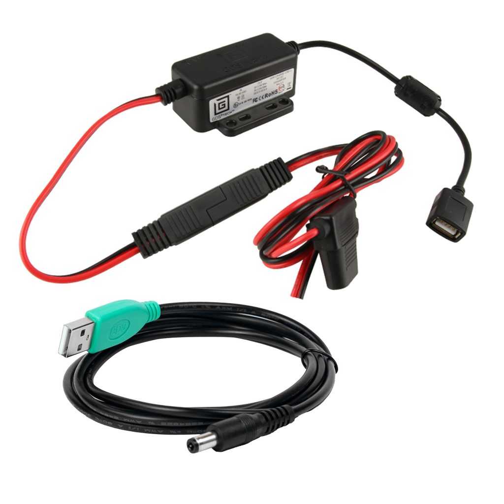 GDS®模块化10- 30 V硬线充电器，带USB-A转DC电缆