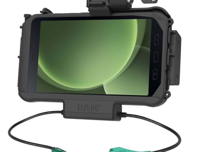RAM® Locking USB-C Modular Dock + USB-C & USB-A Data for Tab Active5 & 3