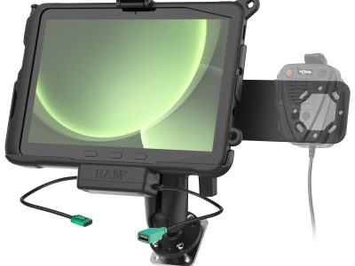 RAM® Aina PTT Voice Responder Vehicle Bundle for Samsung Tab Active4 Pro