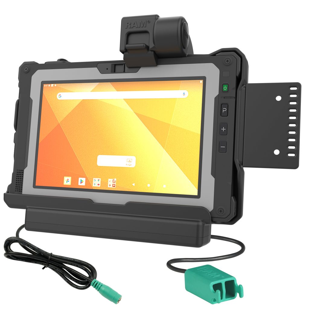 RAM®电源+Getac ZX 80双USB数据底座