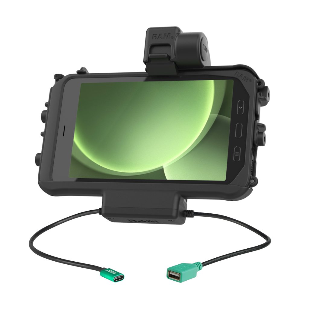 RAM® Thin-Dock™电源+用于Tab Active 5和3的单个USB Dock
