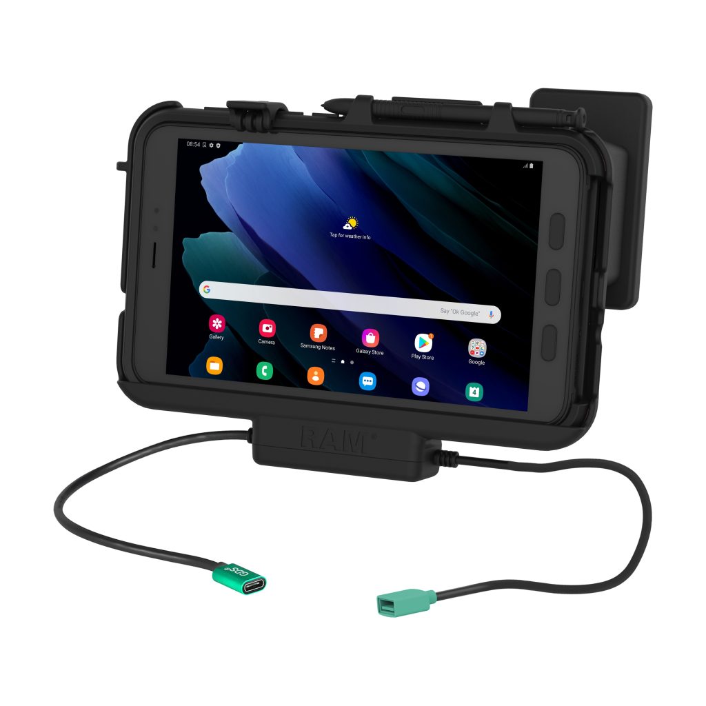 RAM® Power + Data Dock，用于Tab Active 3，带OtterBox universSE