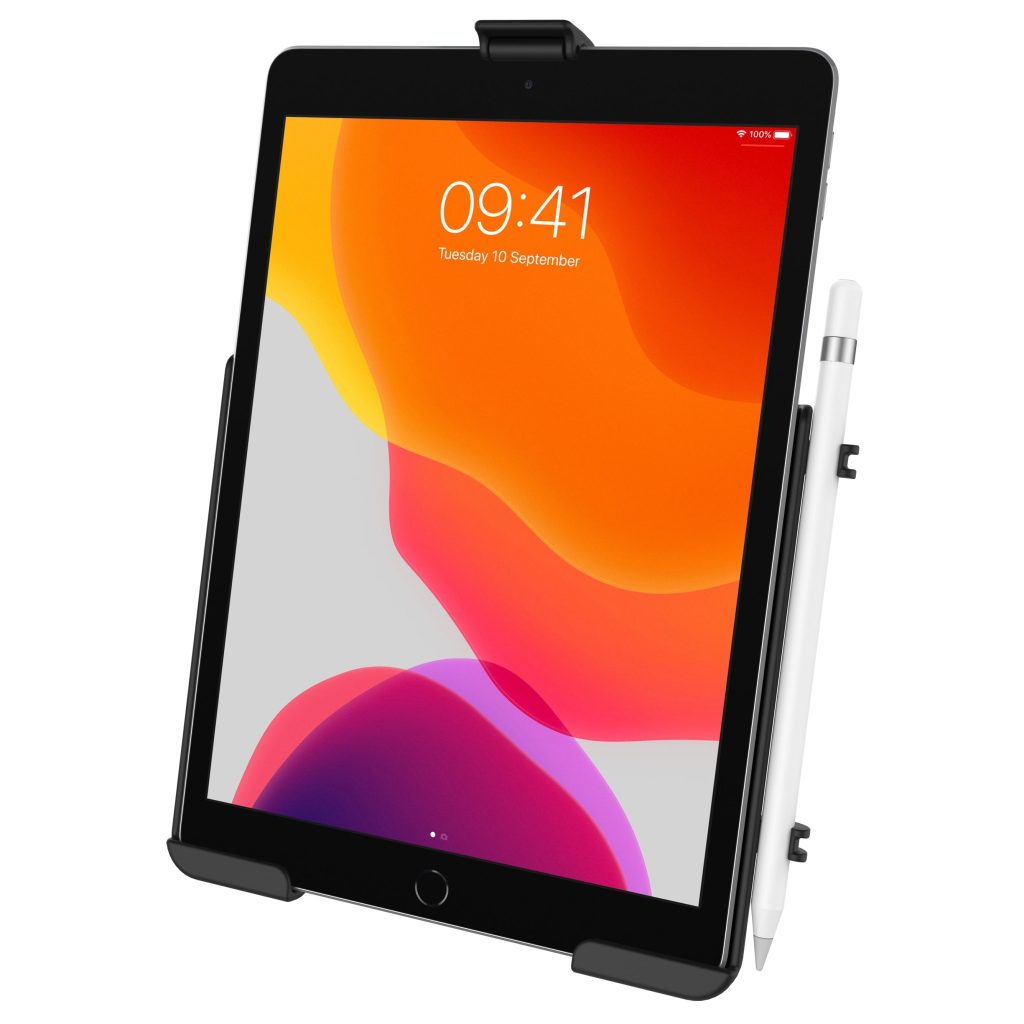 适用于Apple iPad第7代、第8代和第9代的RAM® EZ-Roll ‘ r ™支架