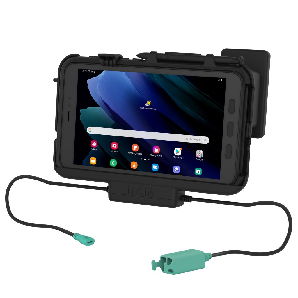RAM®电源+双USB底座，用于Tab Active 3，带OtterBox universSE