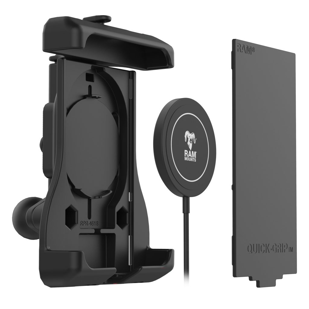 适用于iPhone 12系列的RAM® Quick-Grip™带球支架+ MagSafe