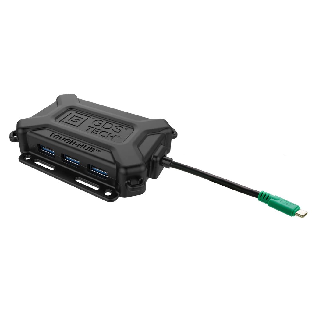 GDS® Tough-Hub™，配备USB Typ-C，适用于车辆