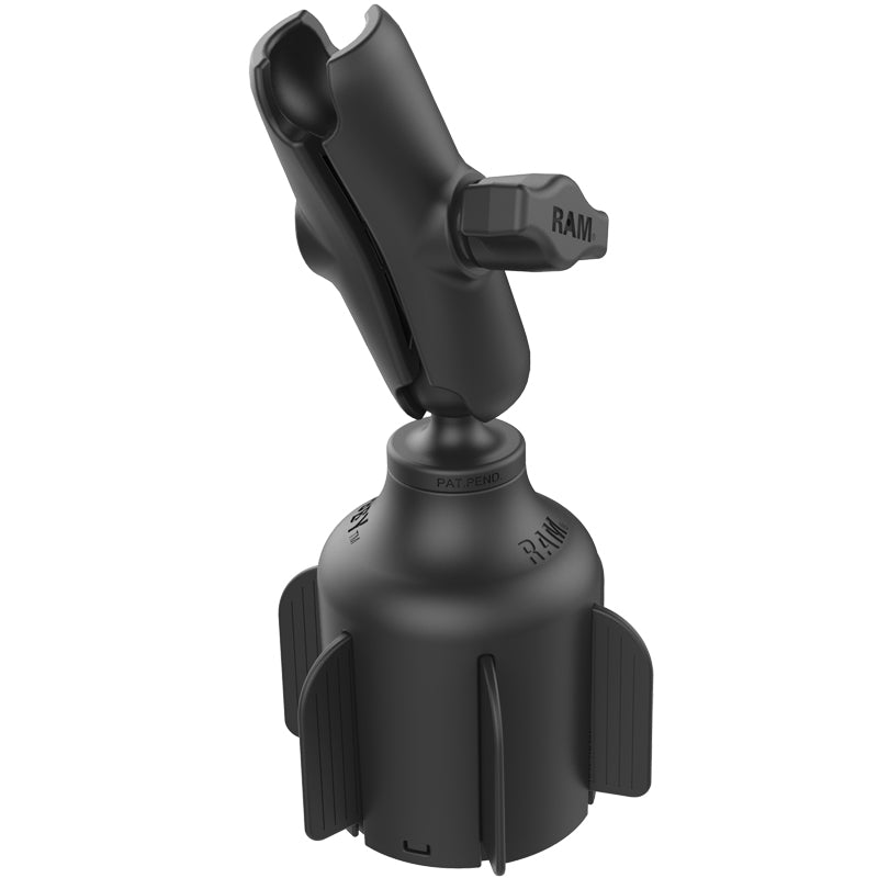 RAM® Stubby™杯架底座，带双插座臂-中型