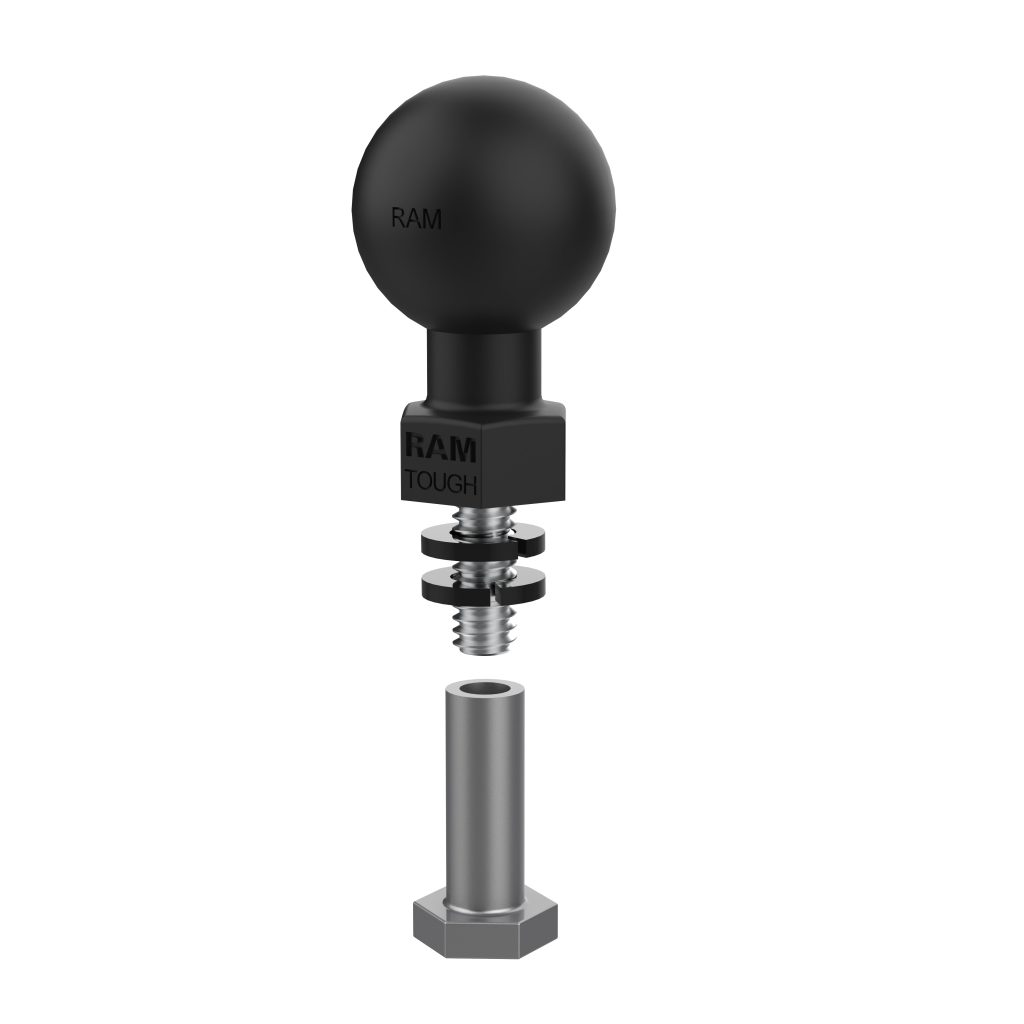 RAM® Tough-Ball™用于Bronco Hood系紧装置