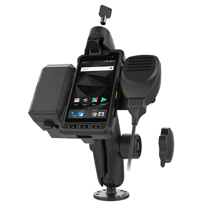 用于Sonim XP 8的RAM® PTT扬声器和硬线捆绑包