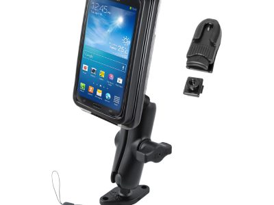 RAM® Aqua Box® Pro 20 with Double Ball Diamond Plate Mount