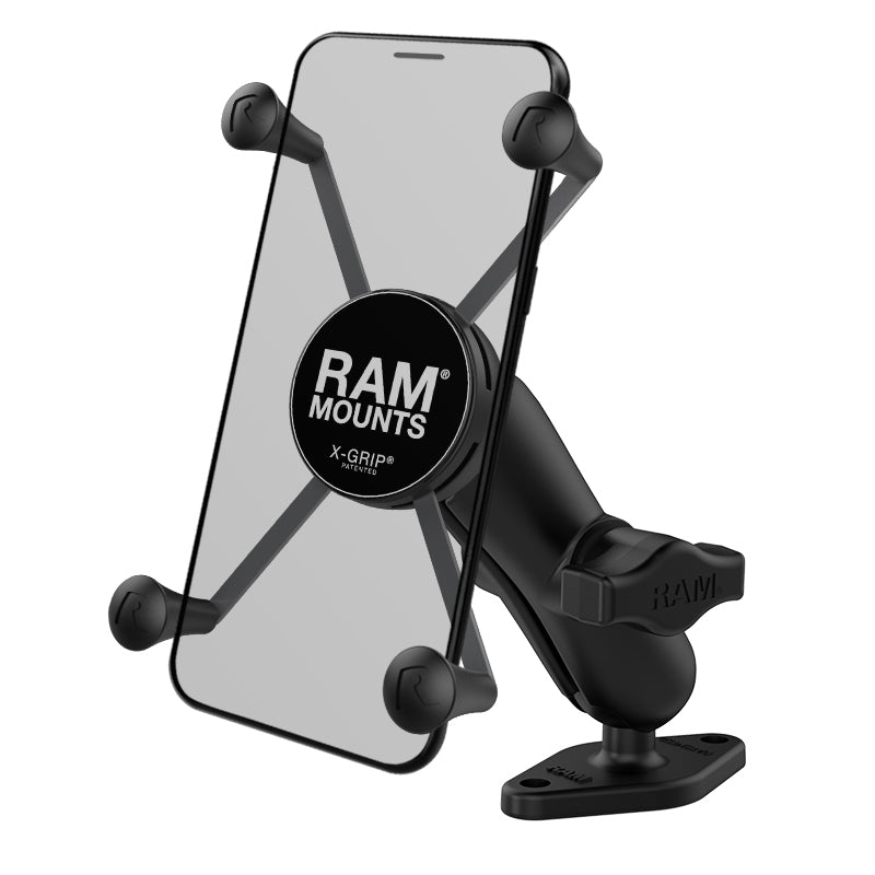 RAM® X-Grip®大型手机底座，带钻石底座