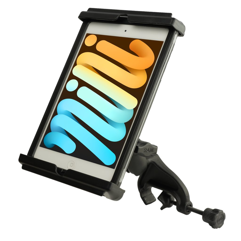 RAM® Tab-Tite™磁链钳座，适用于带重型外壳的iPad mini