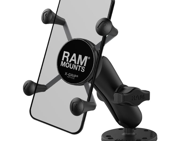 RAM® X-Grip® Phone Mount with Drill-Down Base