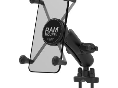 RAM® X-Grip® Large Phone Mount with Handlebar U-Bolt Base – Medium
