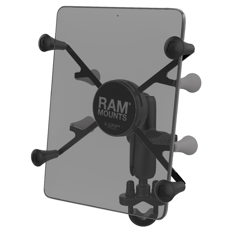 适用于7英寸-8英寸平板电脑的RAM® X-Grip®手柄U型螺栓底座