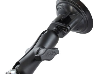 RAM® Twist-Lock™ Suction Cup Mount with 1/4″-20 Threaded Stud – Medium