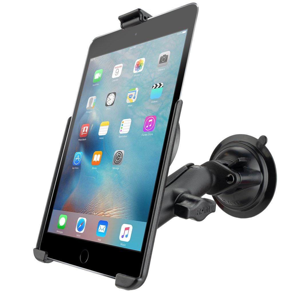 适用于Apple iPad mini 4和5的RAM® Twist-Lock™吸盘支架