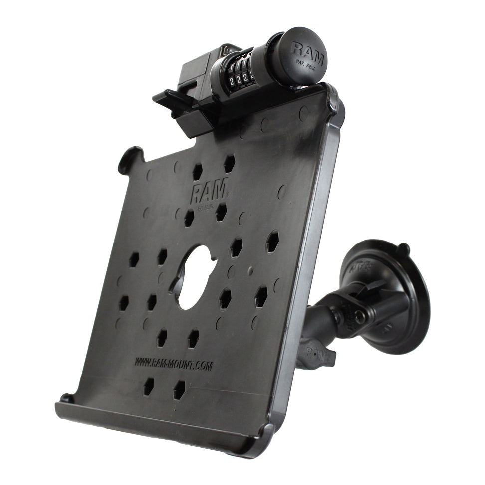 适用于iPad第1-2代的RAM® Latch-N-Lock™带RAM® Twist-Lock™吸盘