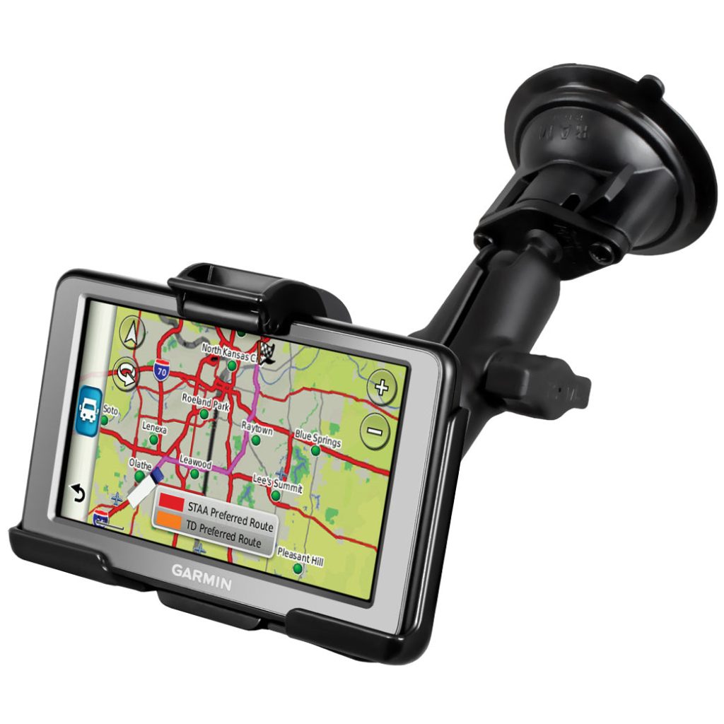 适用于Garmin Delivl ™ 560 LMT和560 LT的RAM® Twist-Lock™吸盘支架