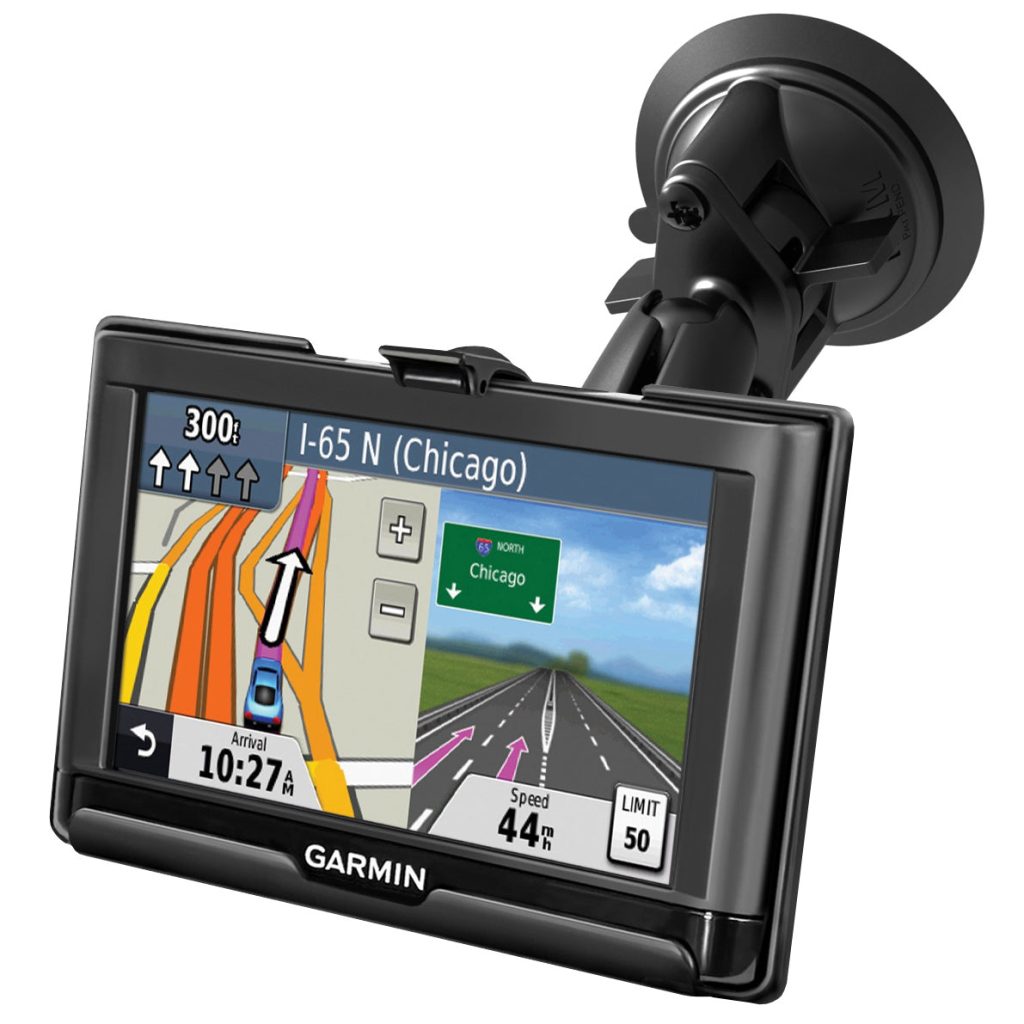 适用于Garmin nuvi 52、54、55、56和58的RAM® Twist-Lock™吸盘支架