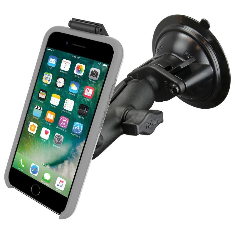 适用于OtterBox univerSE手机壳的RAM® Twist-Lock™吸盘底座