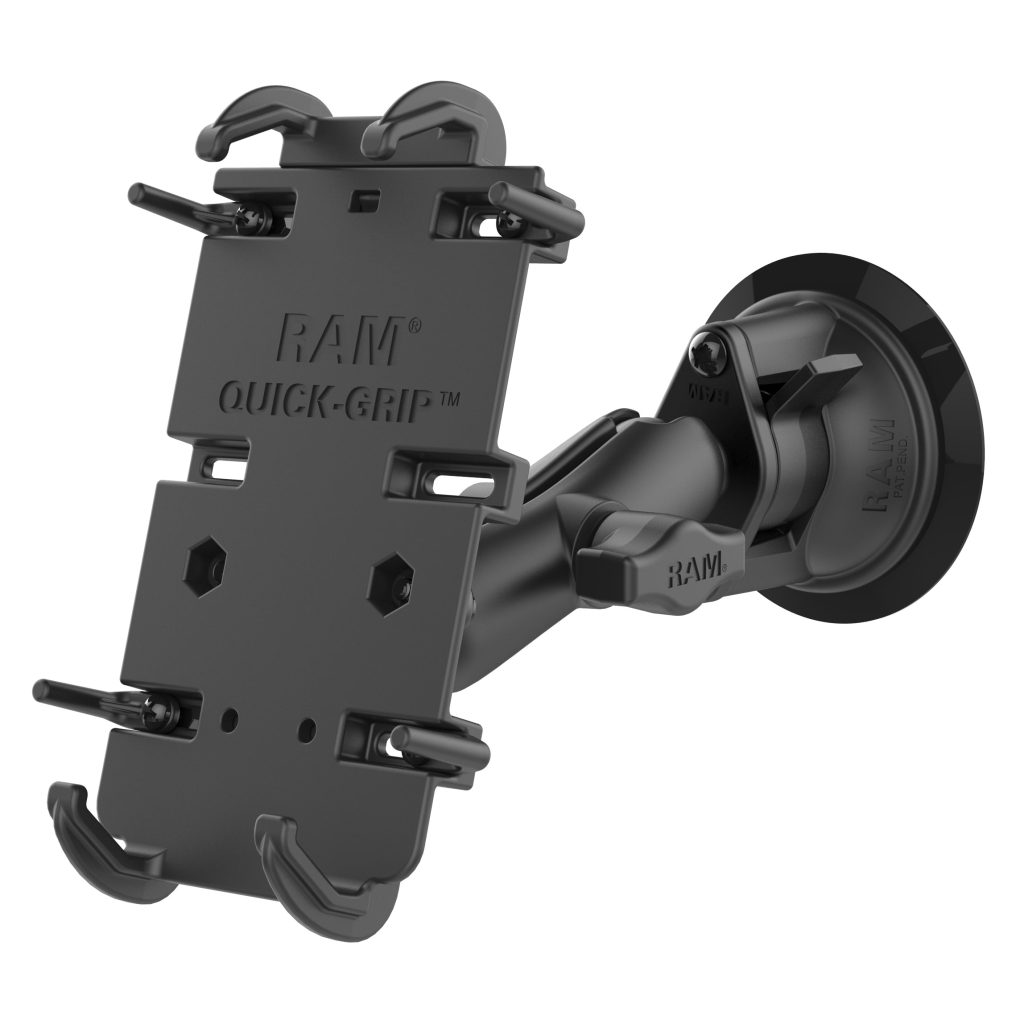 RAM® Quick-Grip™ XL手机支架，带Twist-Lock™吸盘-中等