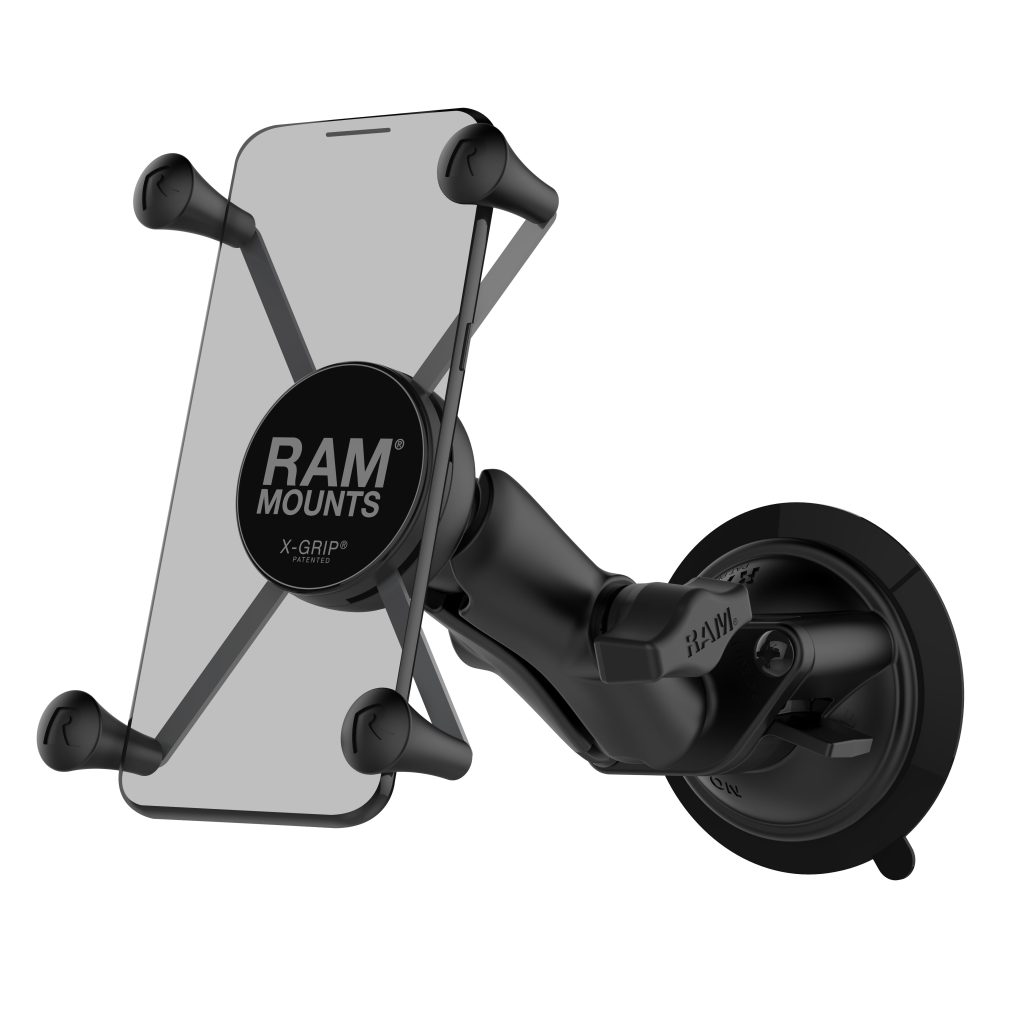 RAM® X-Grip®大型手机支架，带Twist-Lock™吸盘-中型