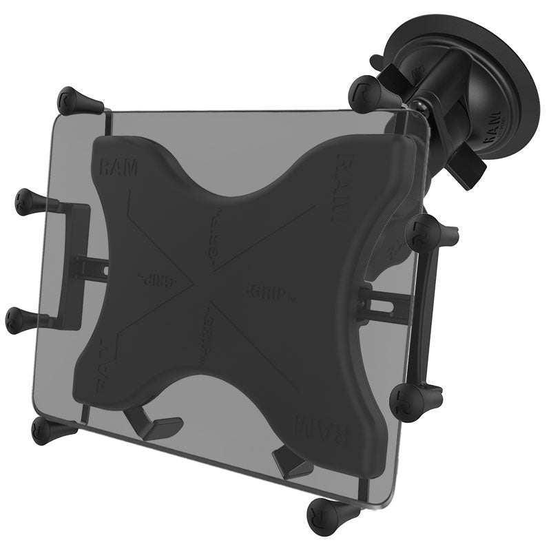 RAM® X-Grip®大号平板电脑支架，带RAM® Twist-Lock™吸盘底座