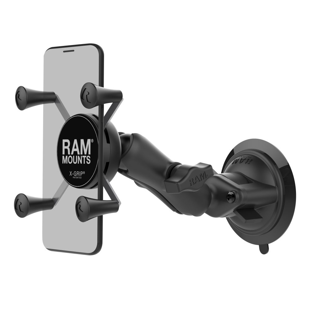 带有RAM® Twist-Lock™吸盘的RAM® X-Grip®手机支架