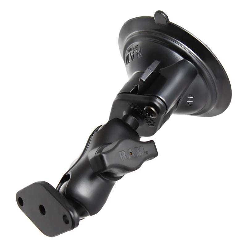 RAM® Twist-Lock™吸盘双球座-短型