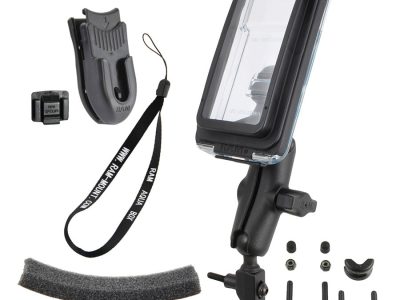 RAM® Aqua Box® Pro 20 for iPhone 5 with Brake/Clutch Reservoir Mount