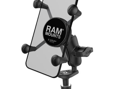 RAM® X-Grip® Phone Holder with Motorcycle Fork Stem Base