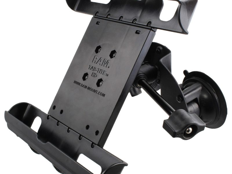 RAM® Tab-Tite™ Dual Suction Mount for iPad 1-4 with Case