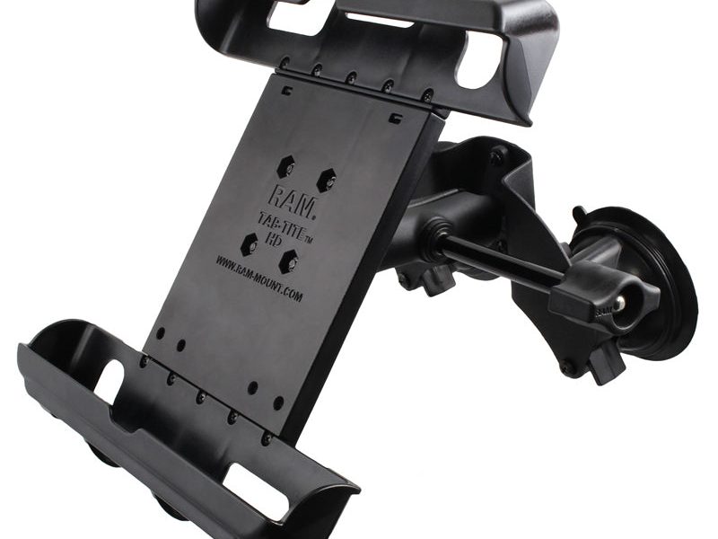 RAM® Tab-Tite™ with Twist-Lock™ Dual Suction for iPad Gen 1-4 with Case