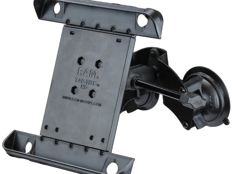 RAM® Tab-Tite™ Dual Suction Mount for iPad Gen 1-4 – Extension Knob