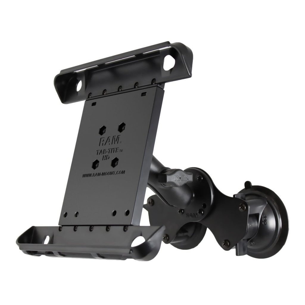 适用于iPad第1-4代的RAM® Tab-Tite™带Twist-Lock™双吸装置