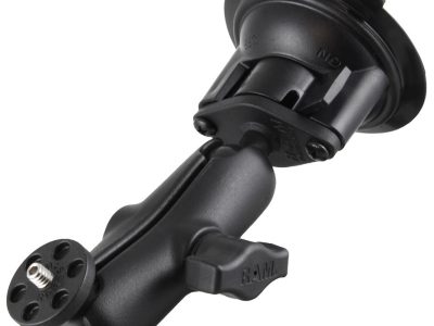 RAM® Twist-Lock™ Suction Cup Mount with 1/4″-20 Camera Adapter – Medium