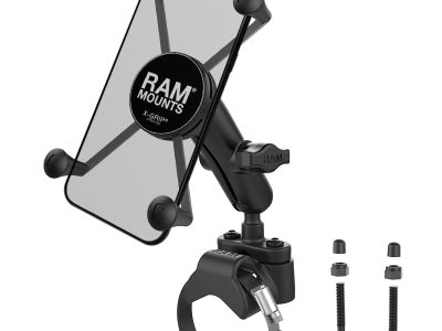 RAM® X-Grip® Large Phone Mount with ATV/UTV Rail Base