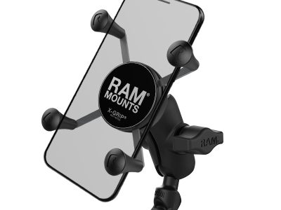 RAM® X-Grip® Phone Mount with 9mm Angled Bolt Head Adapter