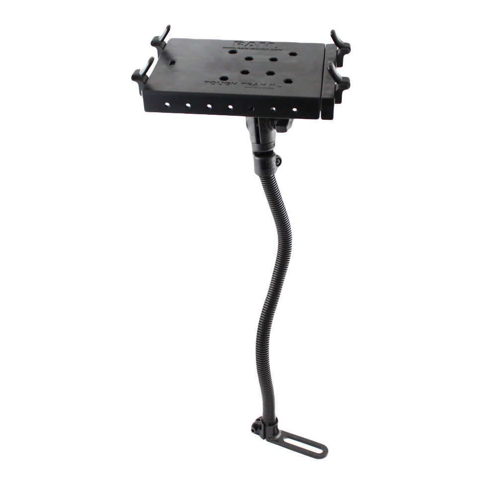带有RAM® Pod™ I车载支架的RAM® Tough-Tray™ II支架- B尺寸