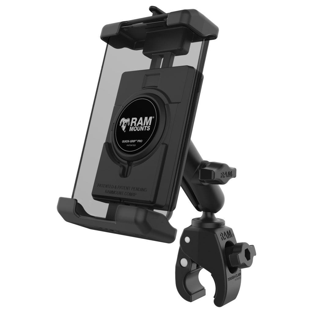 RAM® Quick-Grip™ Pro XL手机支架，带小型Tough-Claw™底座-中等