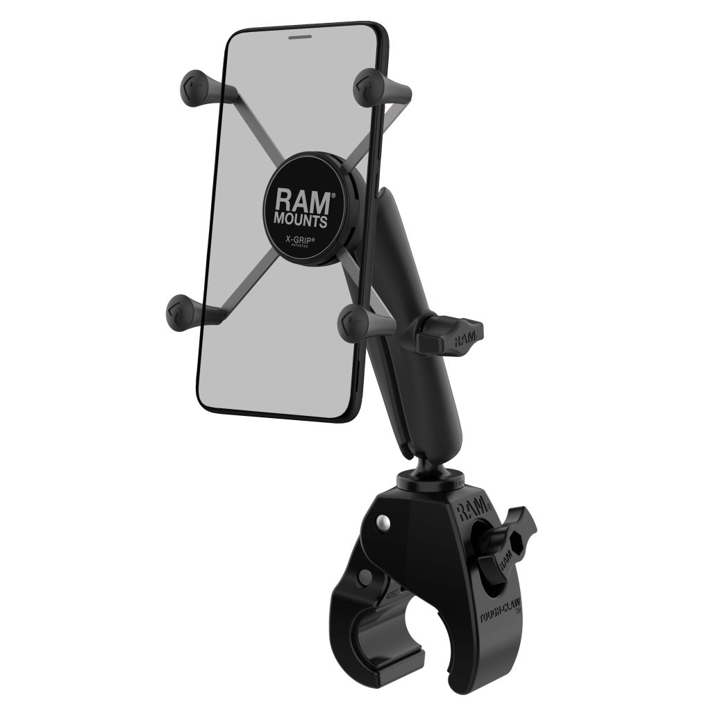 RAM® X-Grip®大型手机底座，带Tough-Claw™中型夹座-长