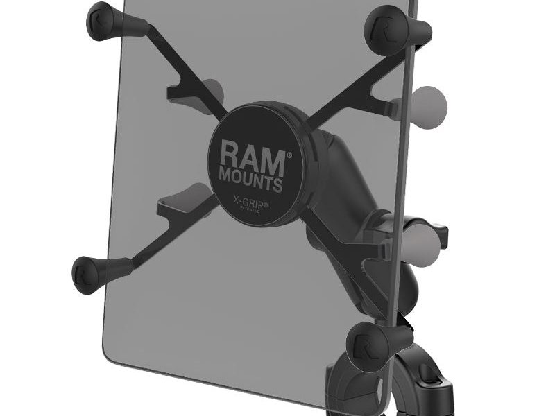 RAM® X-Grip® with RAM® Torque™ Large Rail Base for 7″-8″ Tablets