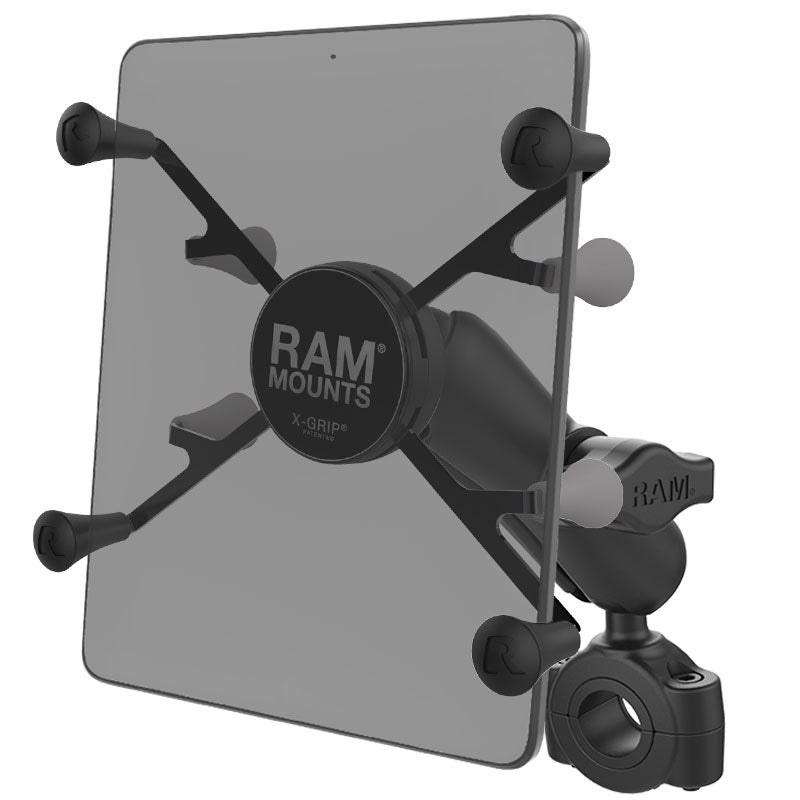 RAM® X-Grip®，配有RAM® Torque™中号轨底座，适用于7英寸-8英寸片剂