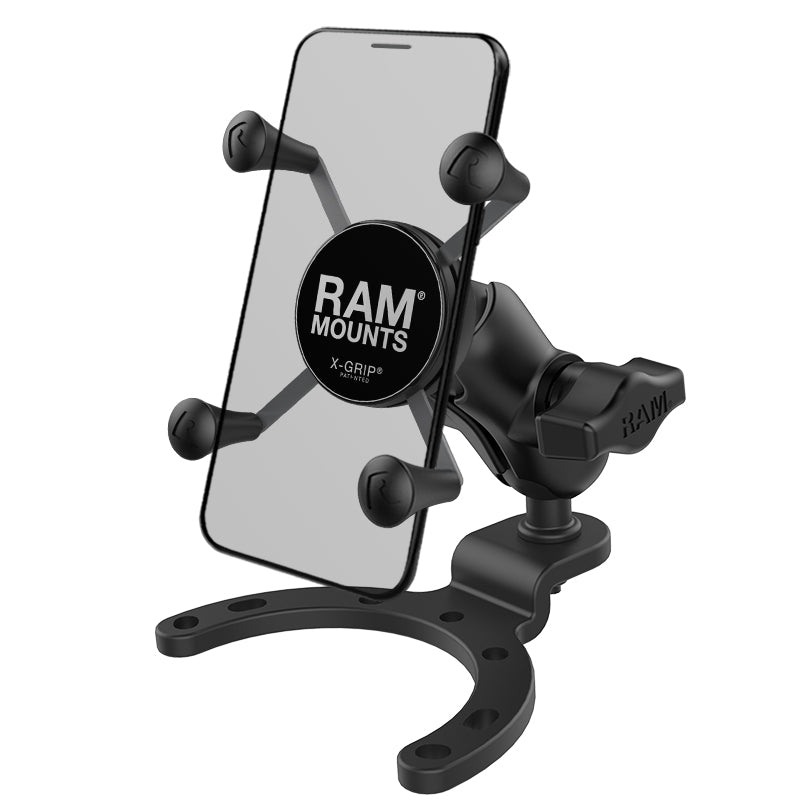 RAM® X-Grip®手机支架，带大型气罐底座