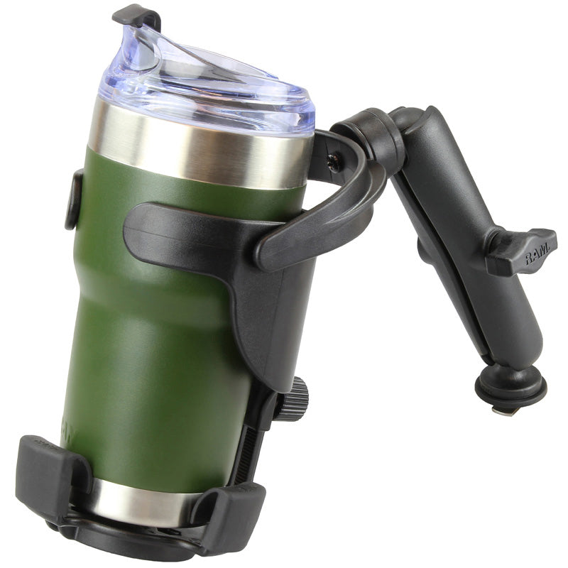 RAM® Level Cup™ XL 32 oz饮料杯架，带RAM® Track Ball™底座