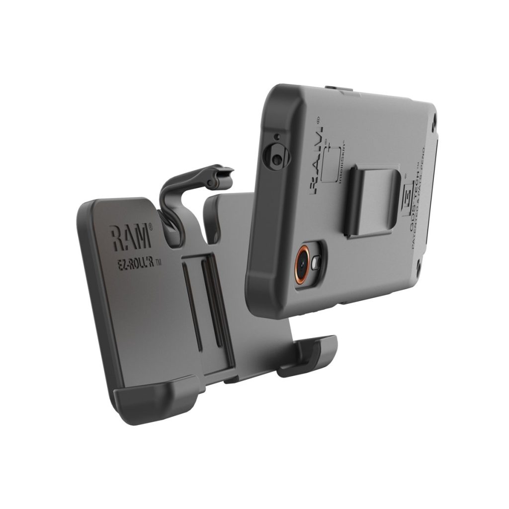 适用于XCover 7、7 Pro和6 Pro的RAM® EZ-Roll ‘ r ™支架，带皮带夹杆